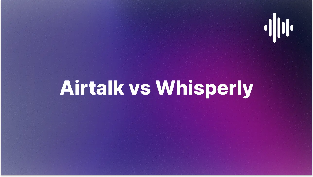 Airtalk vs Whisperly 2025: Which Voice Chat Platform Is Actually Better?